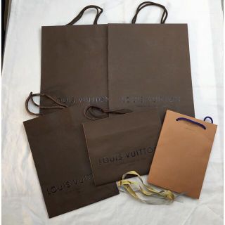 ルイヴィトン　LOUIS VUITTON 紙袋　ショップ袋　5点セット(ショップ袋)