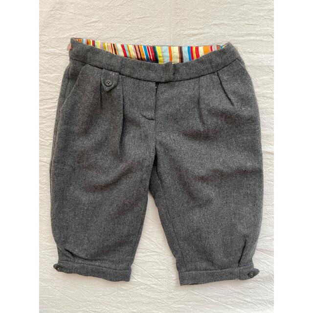 Paul Smith(ポールスミス)の【Paul Smith junior】ウールタックパンツ キッズ/ベビー/マタニティのキッズ服男の子用(90cm~)(パンツ/スパッツ)の商品写真