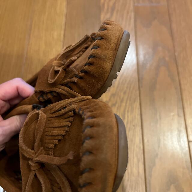 Minnetonka(ミネトンカ)のミネトンカ　モカシン　7 ブラウン レディースの靴/シューズ(スリッポン/モカシン)の商品写真