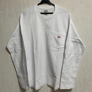 ダントン(DANTON)のDANTON ダントン ロング Tシャツ ロンT 白 ホワイト(Tシャツ/カットソー(七分/長袖))