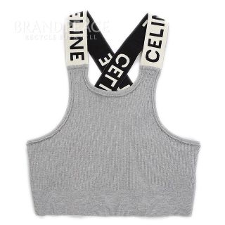 セール販売店 CELINE タンクトップ ブラック タンクトップ