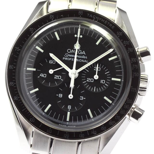 ☆良品【OMEGA】オメガ スピードマスター プロフェッショナル クロノグラフ 3570.50 手巻き メンズ_709986