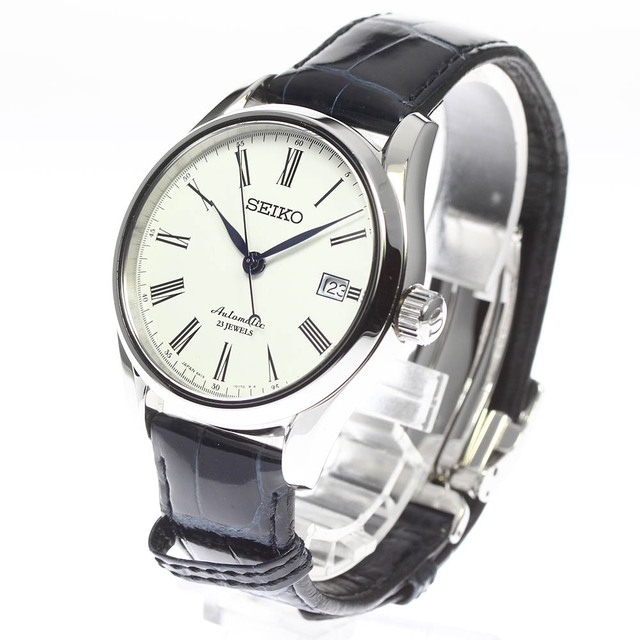 正規品販売! SEIKO - ★保証書付き【SEIKO】セイコー プレサージュ デイト 6R15-02P0/SARX019 自動巻き メンズ_708314 腕時計(アナログ)