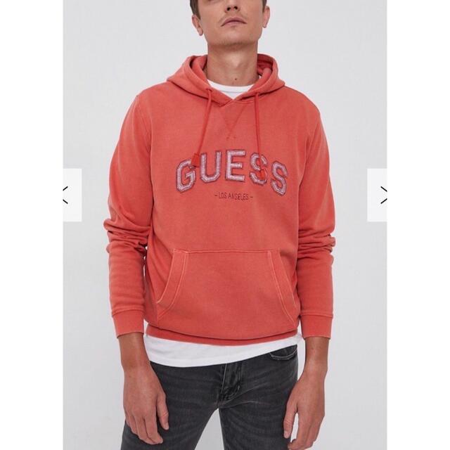 GUESS ゲス ビッグロゴ フーディパーカー