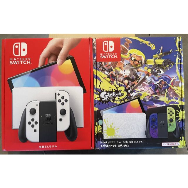 2台【新品】Nintendo Switch 有機ELモデル スプラトゥーン3