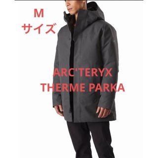 アークテリクス(ARC'TERYX)の【美品】アークテリクスTherme Parka  グレーMサイズ(ダウンジャケット)