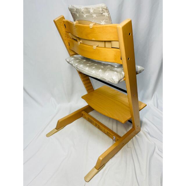 Stokke(ストッケ)の☆美品☆ ストッケ トリップトラップ 木製ハイチェア ベビーチェア キッズ/ベビー/マタニティの寝具/家具(その他)の商品写真