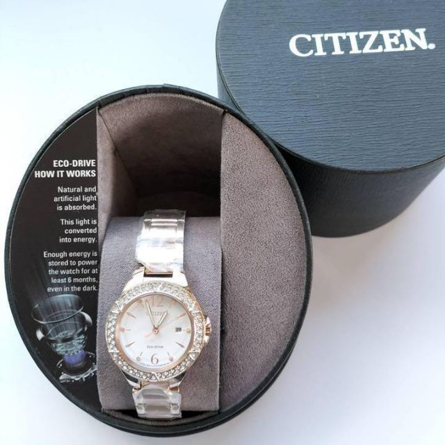 CITIZEN【シチズン】エコドライブ レディース 腕時計　fe1163-56a