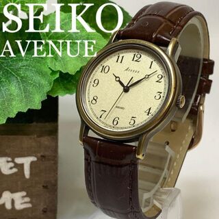 セイコー(SEIKO)の819 SEIKO セイコー AVENUE アベニュー メンズ 腕時計 ゴールド(腕時計(アナログ))