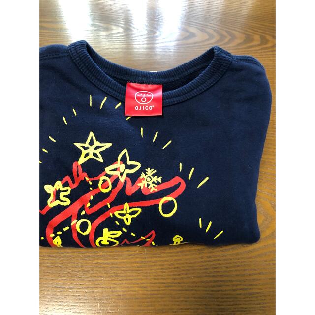 OJICO(オジコ)のOJICO 長袖トレーナー　4A（90~100cm） キッズ/ベビー/マタニティのキッズ服男の子用(90cm~)(Tシャツ/カットソー)の商品写真