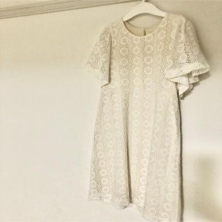 ザラキッズ(ZARA KIDS)のZARA クロシェレースワンピース(ワンピース)