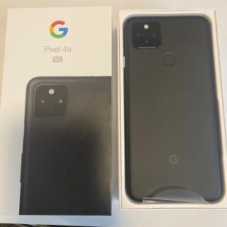 グーグルピクセル(Google Pixel)のGoogle Pixel 4a  5G黒 128GB simフリー(スマートフォン本体)