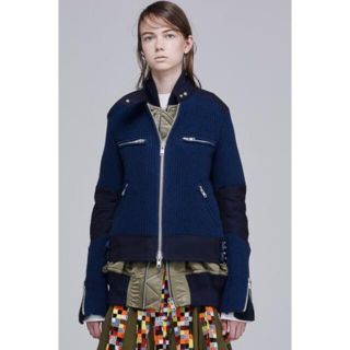 サカイ(sacai)の専用Sacai サカイ　美品　コレクション　MA-1 ドッキング　ライダース (ブルゾン)