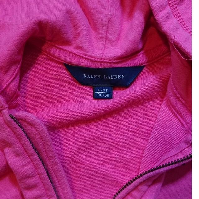 Ralph Lauren(ラルフローレン)のラルフローレン パーカー 100cm キッズ/ベビー/マタニティのキッズ服女の子用(90cm~)(ジャケット/上着)の商品写真