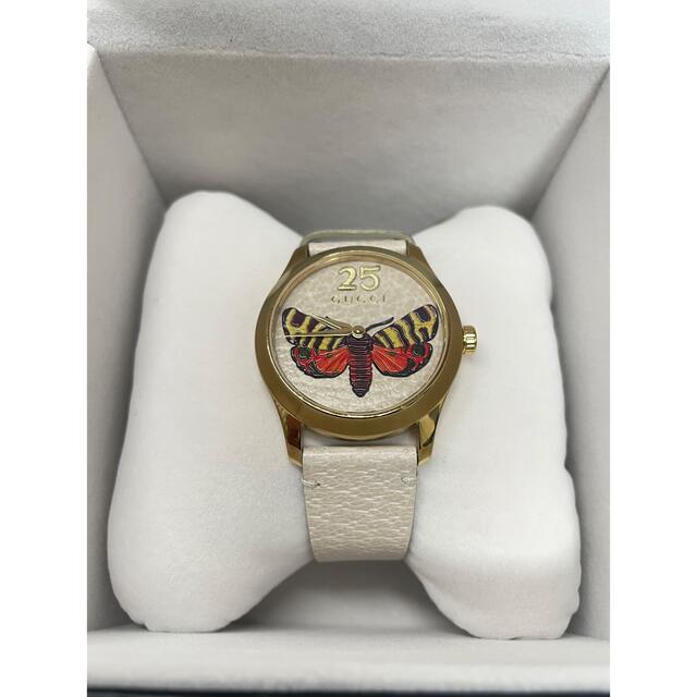 GUCCI グッチ 腕時計 Gタイムレス 126.4 蛾 25 文字盤 SS-