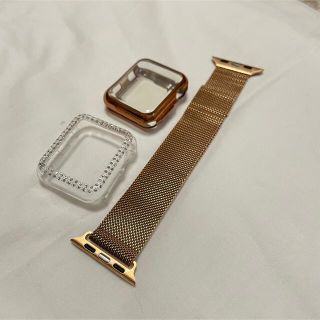 アップルウォッチ(Apple Watch)のApple Watch 38mm カバー&バンド(モバイルケース/カバー)