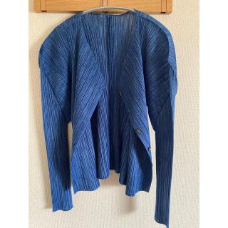 プリーツプリーズイッセイミヤケ(PLEATS PLEASE ISSEY MIYAKE)のプリーツプリーズ　カーディガン(カーディガン)