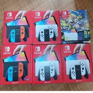 Nintendo Switch  ネオン2台ホワイト3台スプラトゥーン1台