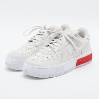 ナイキ(NIKE)のナイキ AIR FORCE 1 レザー 25.5cm ホワイト ユニセック(スニーカー)