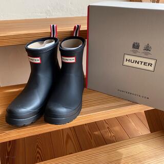 ハンター(HUNTER)の24cm ハンター　オリジナル　プレイ　レインブーツ 雨靴　ショートブーツ(レインブーツ/長靴)