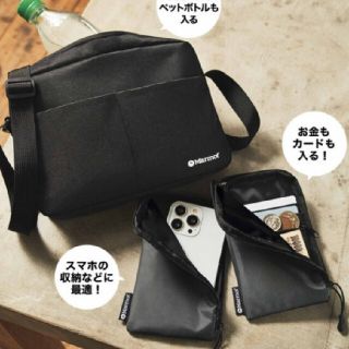 マーモット(MARMOT)のMonoMax付録マーモットお出かけ三点セット(ショルダーバッグ)