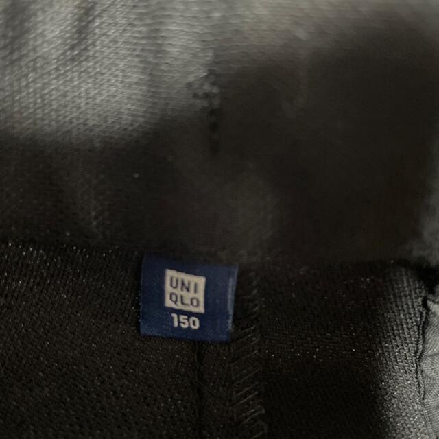 UNIQLO(ユニクロ)のUNIQLO 150 パンツ　ブラック キッズ/ベビー/マタニティのキッズ服男の子用(90cm~)(ドレス/フォーマル)の商品写真