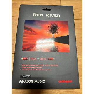 未開封新品2本1箱 audioquest RCA REDRIVER 1.5Mの通販 by andaman's