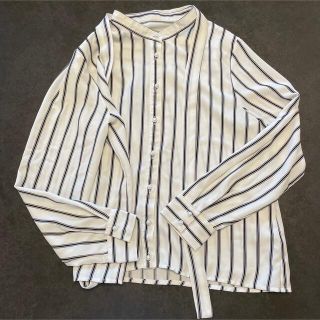 トッコ(tocco)のtocco closet ブラウス　ストライプ(シャツ/ブラウス(長袖/七分))