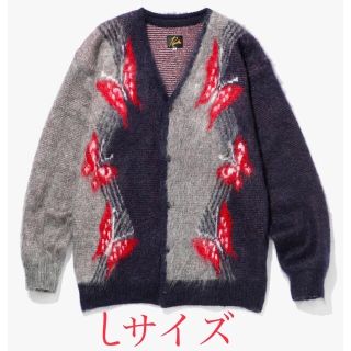 即日発送 Needles モヘア カーディガン パピヨン PAPILLON L