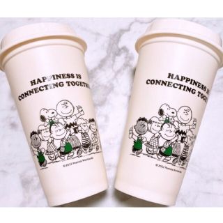 スターバックスコーヒー(Starbucks Coffee)の希少品【スタバ ✕ スヌーピー】２点セット  限定コラボ リユーザブルカップ(タンブラー)