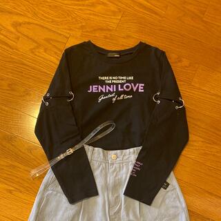 ジェニィ(JENNI)の黒Tシャツ(Tシャツ/カットソー)