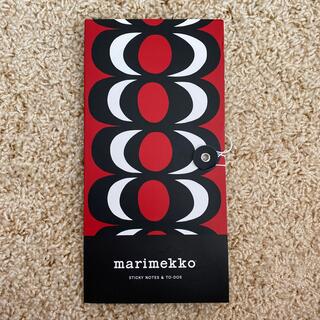 マリメッコ(marimekko)のマリメッコ　メモ　付箋(ノート/メモ帳/ふせん)