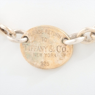 ティファニー(Tiffany & Co.)のティファニー リターントゥティファニー オーバルタグ 925  シルバー(ネックレス)