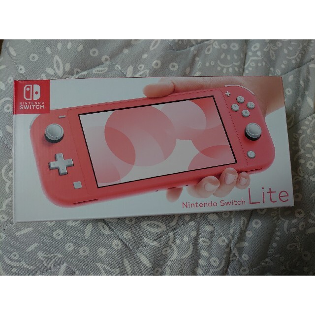 正規通販】 - Switch Nintendo Nintendo コーラル LITE Switch 携帯用 