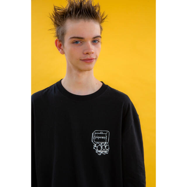 BEAMS×Paperboy コラボ ロンTee