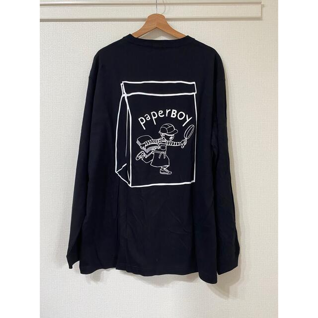 BEAMS×Paperboy コラボ ロンTee