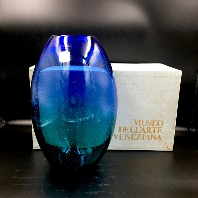 Barbini ベネチアンガラス　ムラーノ　花瓶　ビンテージ　管mpr