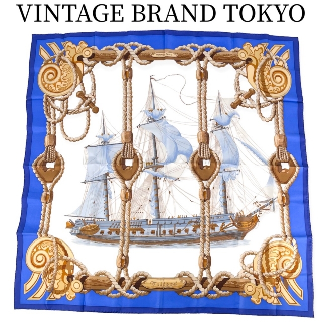 ブラックフライデー】HERMES エルメス スカーフ カレ90 Tribord ブラックフライデー】HERMES エルメス スカーフ カレ90 Tribord