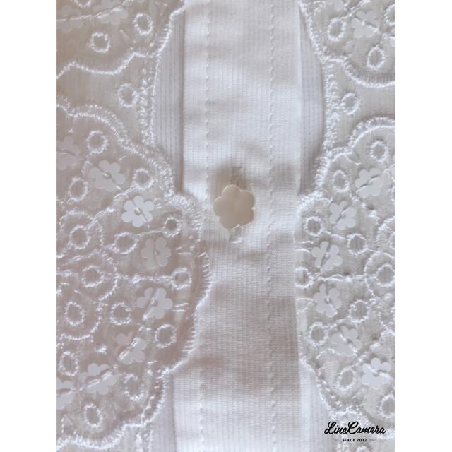 René(ルネ)のRene    ホワイト刺繍ブラウス レディースのトップス(シャツ/ブラウス(半袖/袖なし))の商品写真