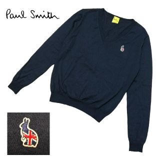 ポールスミス(Paul Smith)のPaulSmith　ポールスミス　薄手ニット　ネイビー　うさぎ　オンワード樫山(ニット/セーター)