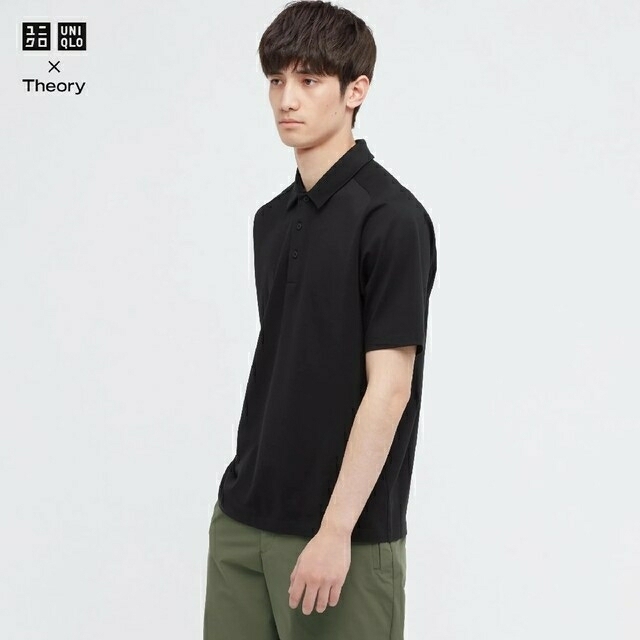 UNIQLO×Theory スムースコットンポロシャツ