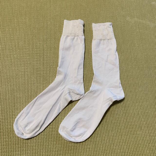 白 靴下 メンズ メンズのレッグウェア(ソックス)の商品写真