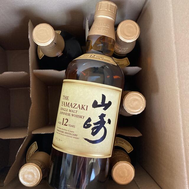 サントリー(サントリー)の山崎12年 6本 食品/飲料/酒の酒(ウイスキー)の商品写真