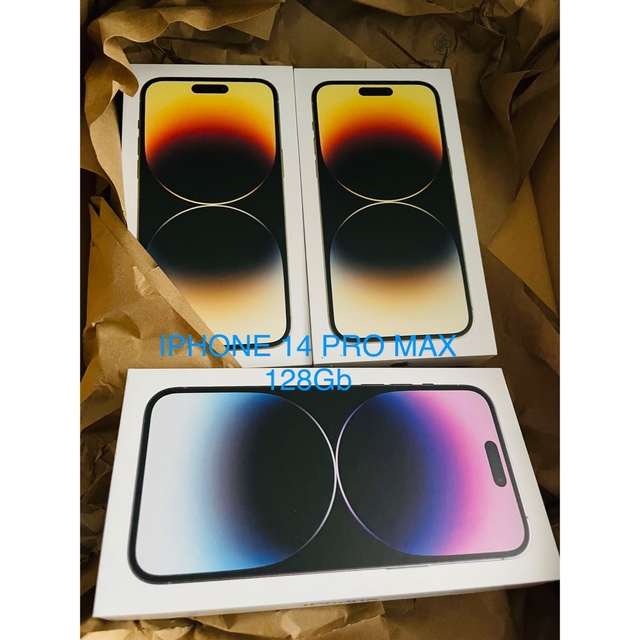 iPhone14 Pro Max 128GB 3台新品未開封　即日発送