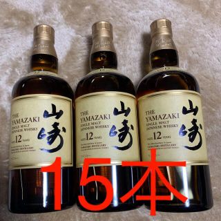 サントリー(サントリー)の山崎12年　×15本(ウイスキー)