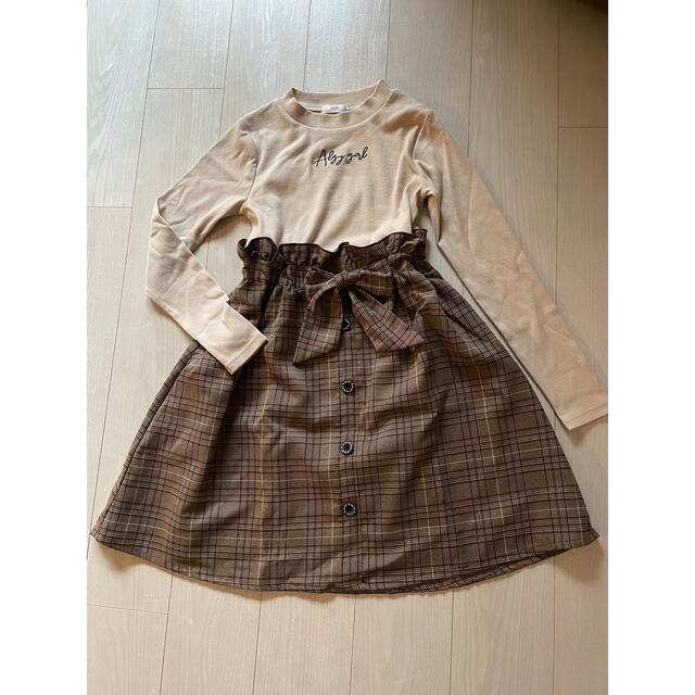 ALGY(アルジー)のALGY ワンピース　160サイズ キッズ/ベビー/マタニティのキッズ服女の子用(90cm~)(ワンピース)の商品写真