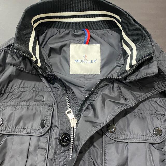 MONCLER - 美品 定価12万 モンクレール ウインドブレーカー ブラック 1