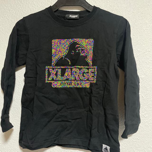 XLARGE(エクストララージ)のXLARGEキッズロングＴシャツ キッズ/ベビー/マタニティのキッズ服男の子用(90cm~)(Tシャツ/カットソー)の商品写真