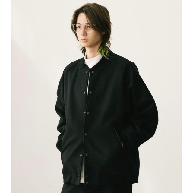 ATON - 【ATON】 DOUBLE SAXONY| LETTERMAN JACKETの通販 by ATON - 【ATON】 DOUBLE SAXONY| LETTERMAN JACKETの通販 by