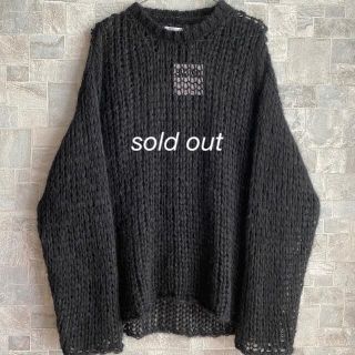 マルタンマルジェラ(Maison Martin Margiela)のマリアーノ　22aw MAGLIANO モヘア　ニット　ローゲージ(ニット/セーター)